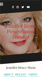 Mobile Screenshot of jenniferbrucemusic.com